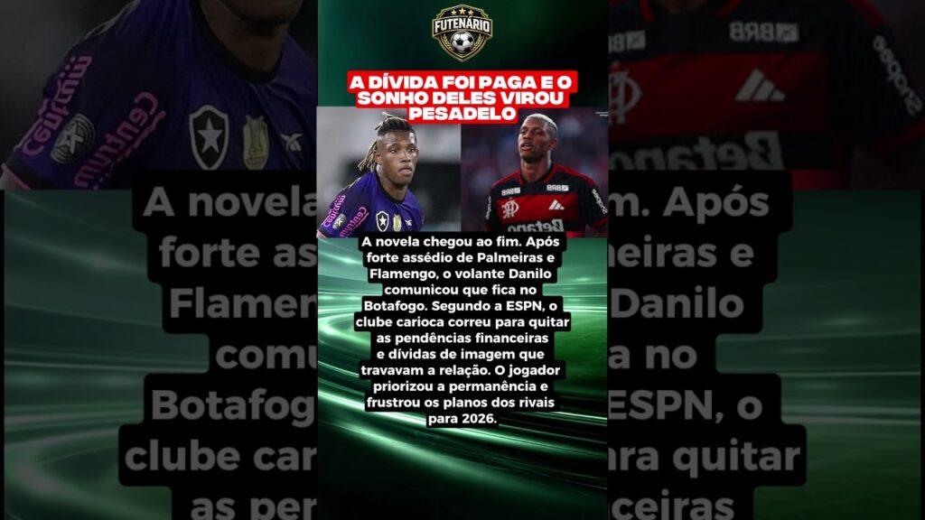 Danilo no Palmeiras ou Flamengo? Decisão final é anunciada 😱⚽ Danilo no Palmeiras ou Flamengo? Decisão final é anunciada 😱⚽