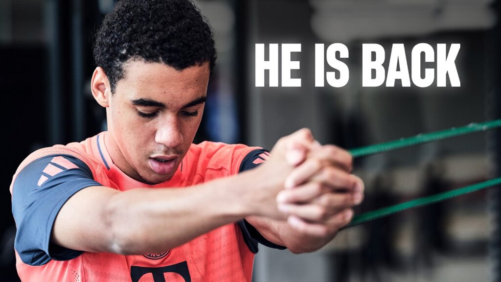 𝐇𝐞 𝐢𝐬 𝐛𝐚𝐜𝐤. | Jamal Musiala's Comeback Story
