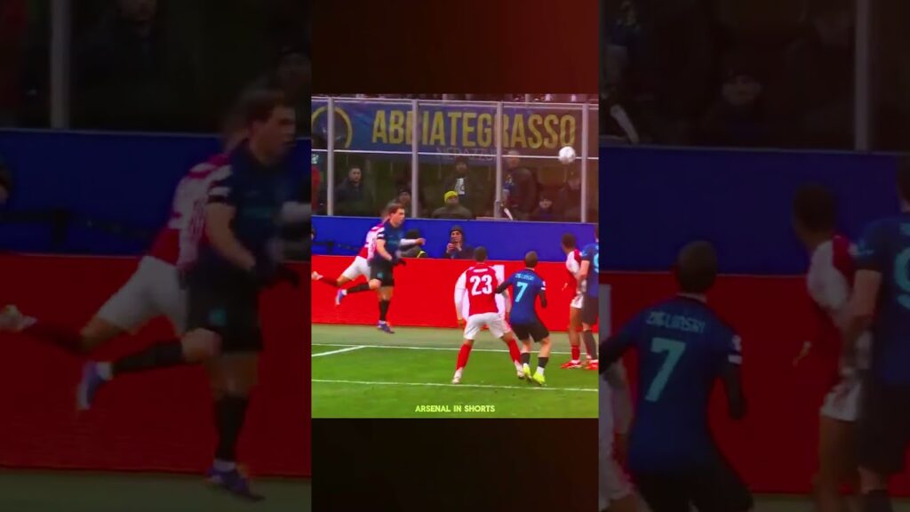 Saka ↔️ Trossard ↔️ Jesus 🎯 Goal Against Inter Milan