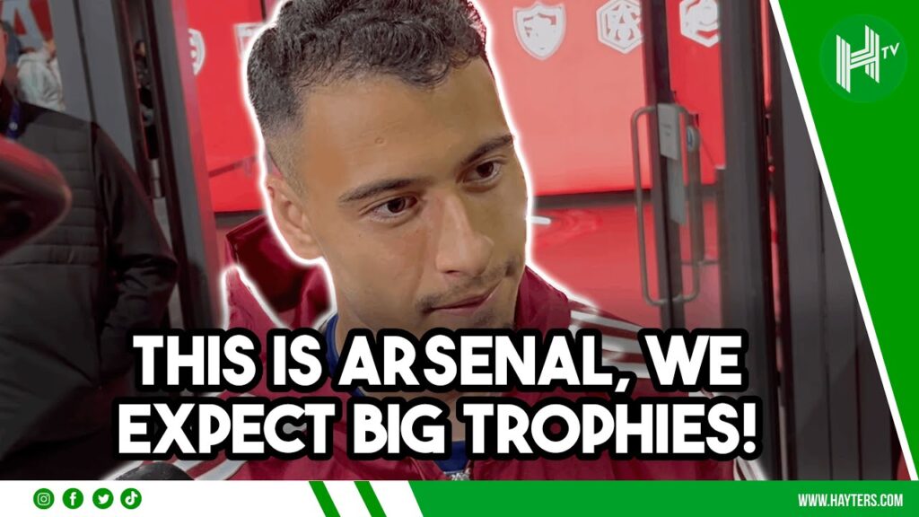 This is Arsenal, we want the BIG TROPHIES! | Gabriel Martinelli This is Arsenal, we want the BIG TROPHIES! | Gabriel Martinelli