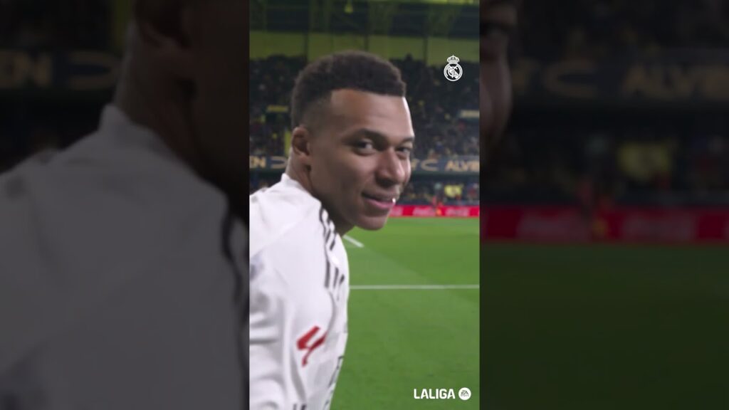 Kylian Mbappé Lottin. 🤩 #VillarrealRealMadrid | #LaLigaHighlights