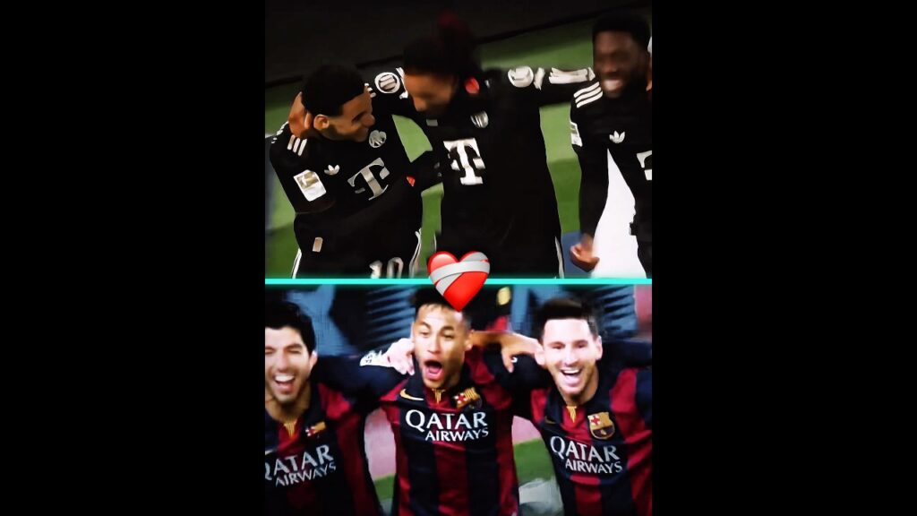 MSN celebration is back with Jamal Musiala ❤️‍🩹😭#shorts #football #messi #neymar #suarez