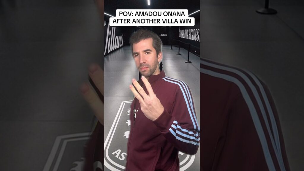 POV: Amadou Onana Securing 3 Points 🔒