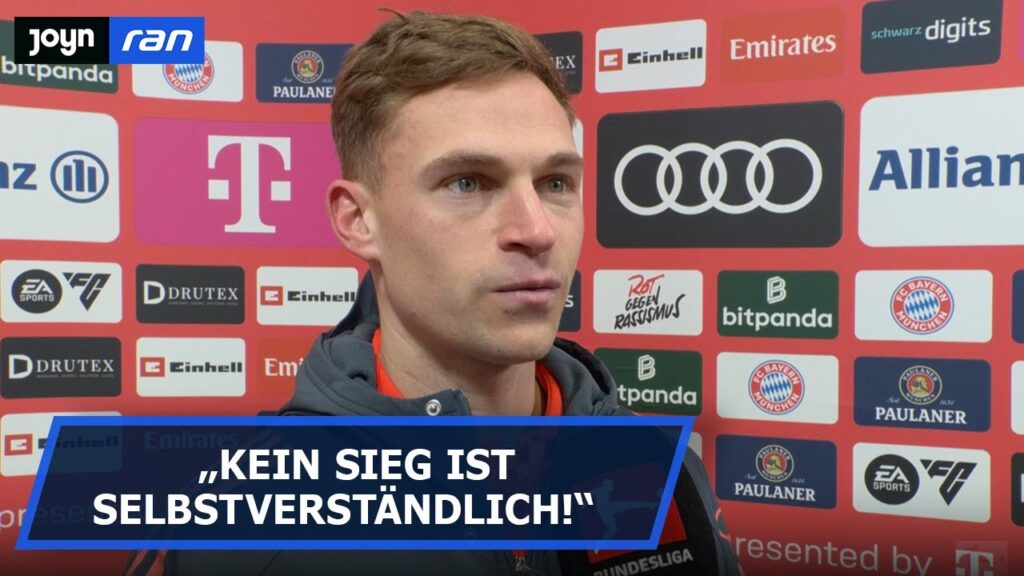 FC Bayern: Joshua Kimmich mit klarer Ansage nach Pleite