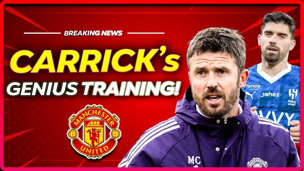 🛑 CARRICK’S NEW GENIUS TRAINING METHOD!! as ruben neves pushing united move! 🛑 CARRICK'S NEW GENIUS TRAINING METHOD!! as ruben neves pushing united move!