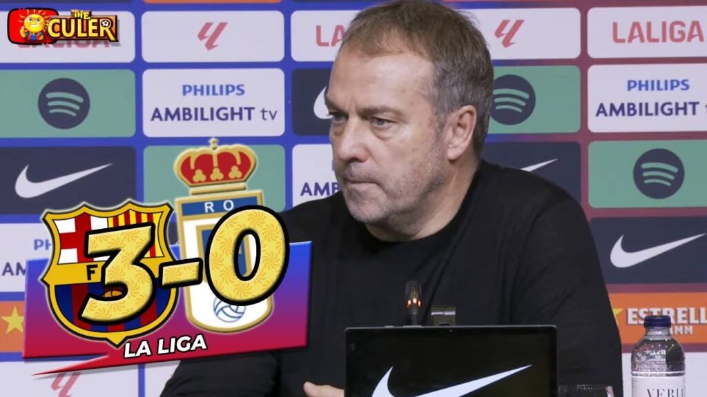 Rueda prensa HANSI FLICK: FC BARCELONA 3-0 REAL OVIEDO