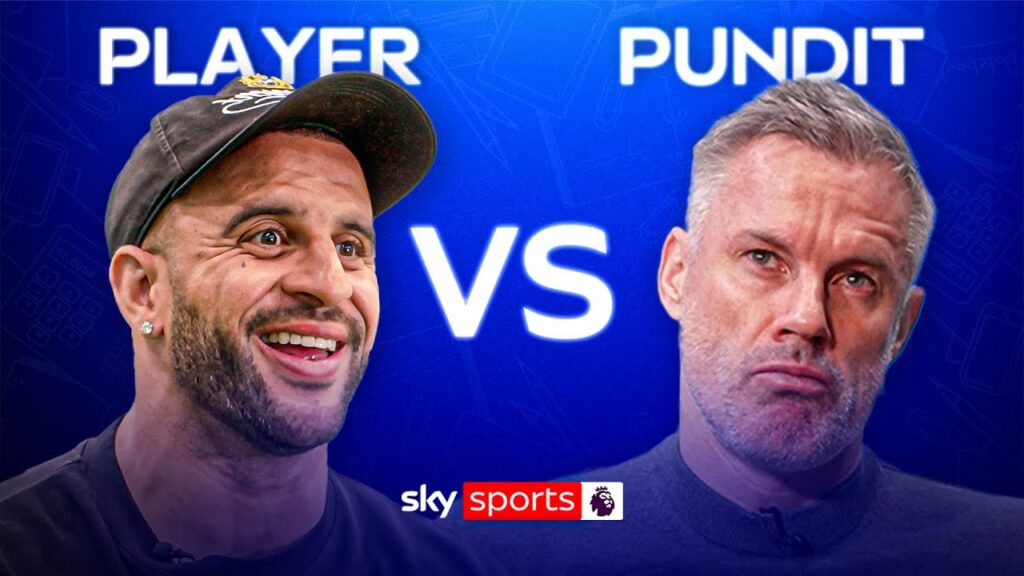 Jamie Carragher vs Kyle Walker | Player vs Pundit 🟣