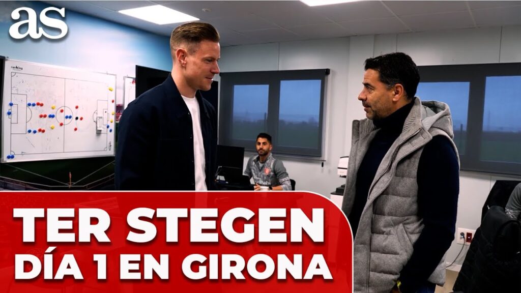 Así fue el PRIMER DÍA de TER STEGEN como nuevo jugador del GIRONA