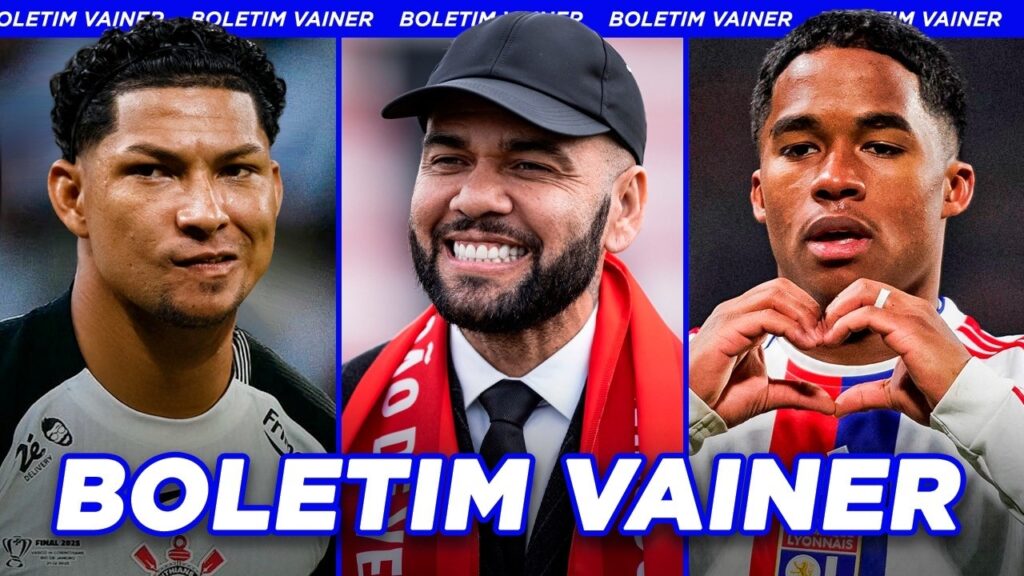 DANI ALVES VAI VOLTAR A JOGAR│ENDRICK E MAIS BRASILEIROS VOAM NA EUROPA e+ - Boletim Vainer