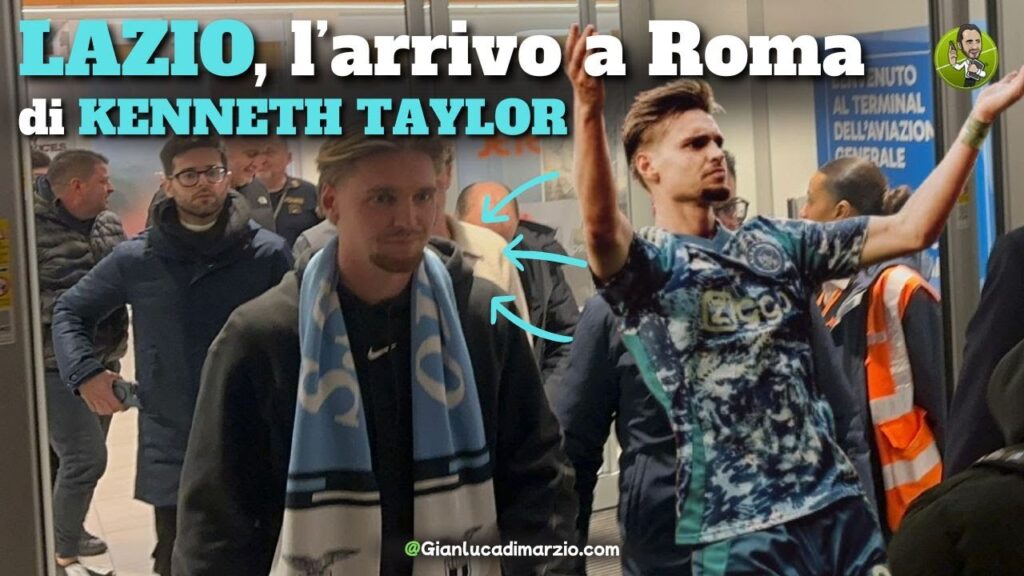 Lazio, Kenneth Taylor è arrivato a Roma