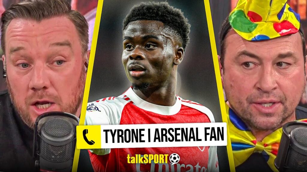 "HE'S KNACKERED!" Arsenal fan INSISTS Mikel Arteta needs to DROP Bukayo Saka!