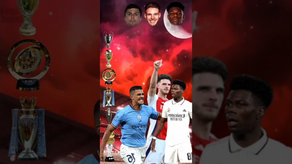 Rodri vs Rice vs Tchouaméni | Stats, Trophies & Midfield Comparison Defensive Midfield Battle