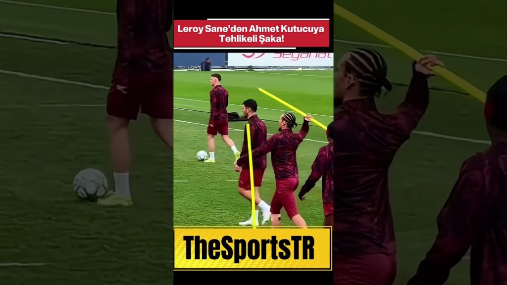 Leroy Sane’den Ahmet Kutucuya Şaka!