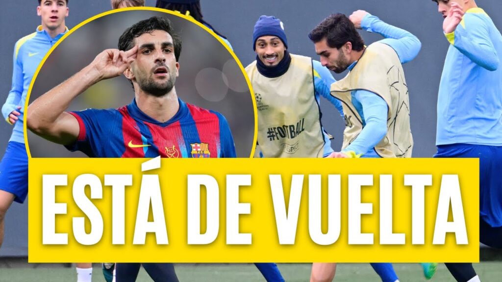 ÚLTIMA HORA BARÇA: Ferran Torres reaparece a tiempo para la Champions League