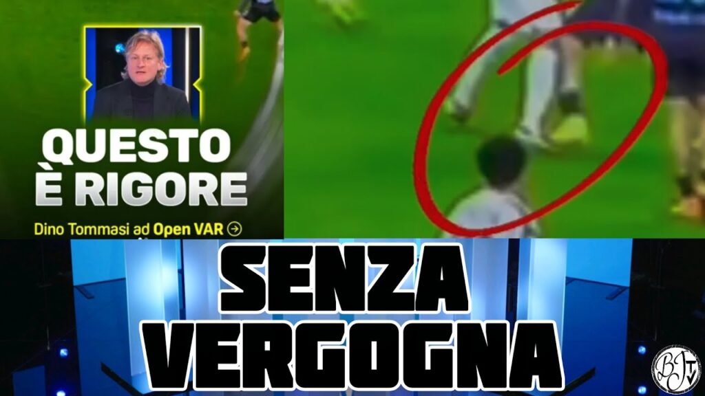 ORRORE MADORNALE a DAZN | RIGORE ? Fallo di Højlund su Bremer che nessuno a visto in Juventus Napoli