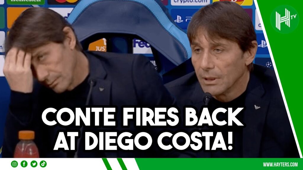 STUPID PEOPLE! Antonio Conte FIRES BACK at Diego Costa over comments