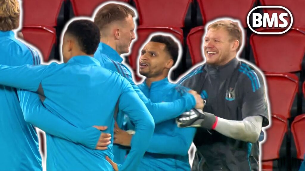 BRUNO GUIMARAES TRAINS! πͺ | Newcastle train at Parc des Princes ahead of PSG Champions League clash BRUNO GUIMARAES TRAINS! πͺ | Newcastle train at Parc des Princes ahead of PSG Champions League clash