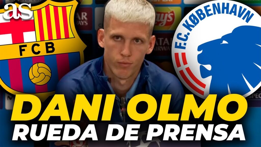 DANI OLMO, RUEDA DE PRENSA COMPLETA HOY | Previa FC BARCELONA vs. FC COPENHAGUE de CHAMPIONS LEAGUE