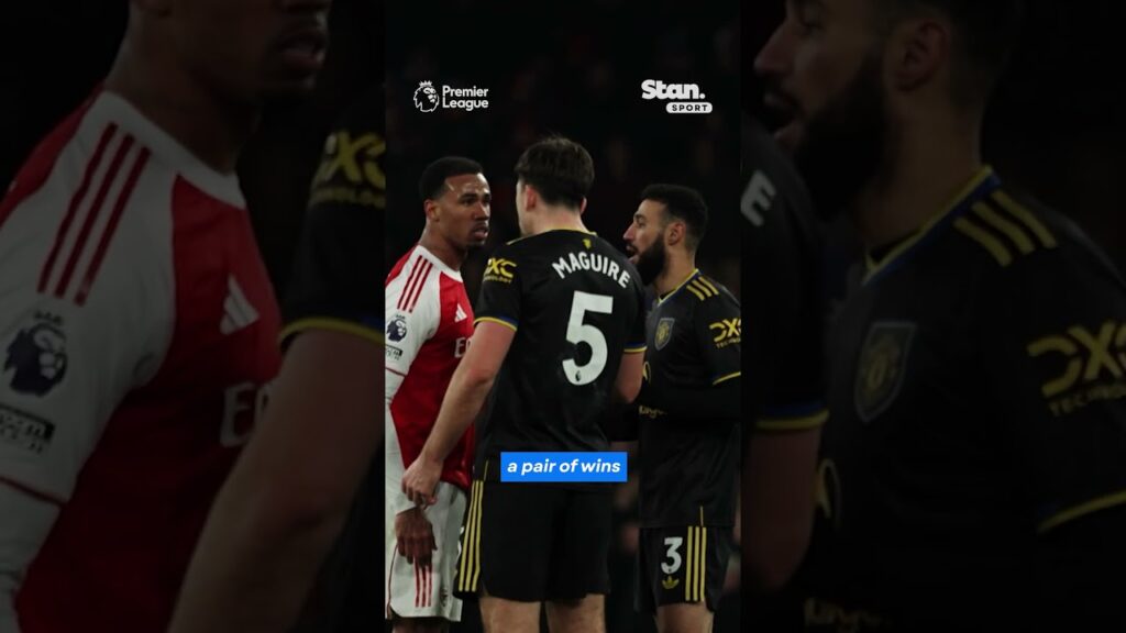 Gabriel REFUSES to shake Harry Maguire’s hand 😡 #PremierLeague #Arsenal #ManchesterUnited Gabriel REFUSES to shake Harry Maguire's hand 😡 #PremierLeague #Arsenal #ManchesterUnited