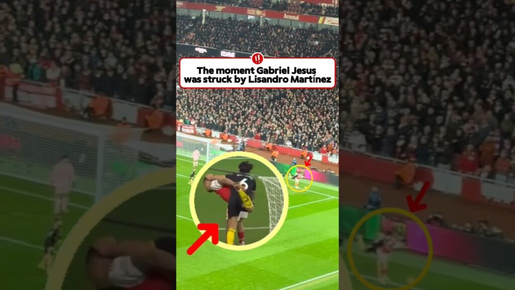 GABRIEL JESUS VS LISANDRO MARTINEZ #footballshorts