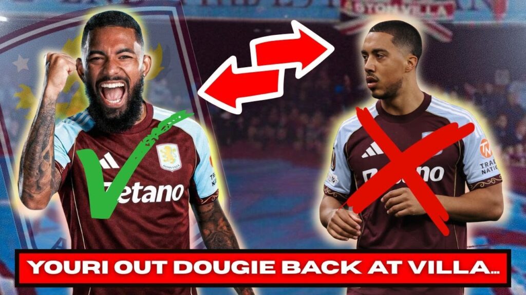 ASTON VILLA RE SIGN DOUGLAS LUIZ! But Youri Tielemans is injured for 8 weeks...