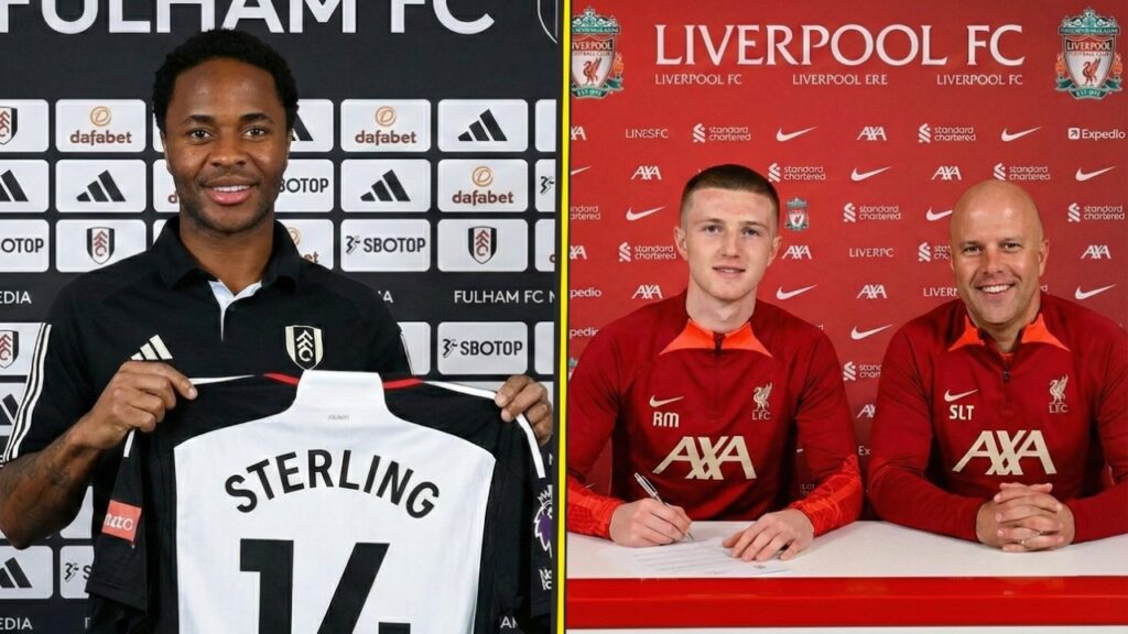 ✍️𝗢𝗙𝗙𝗜𝗖𝗜𝗔𝗟: STERLING LEAVES CHELSEA & LIVERPOOL SIGN TOP TALENT! PSG ROB BARCA!