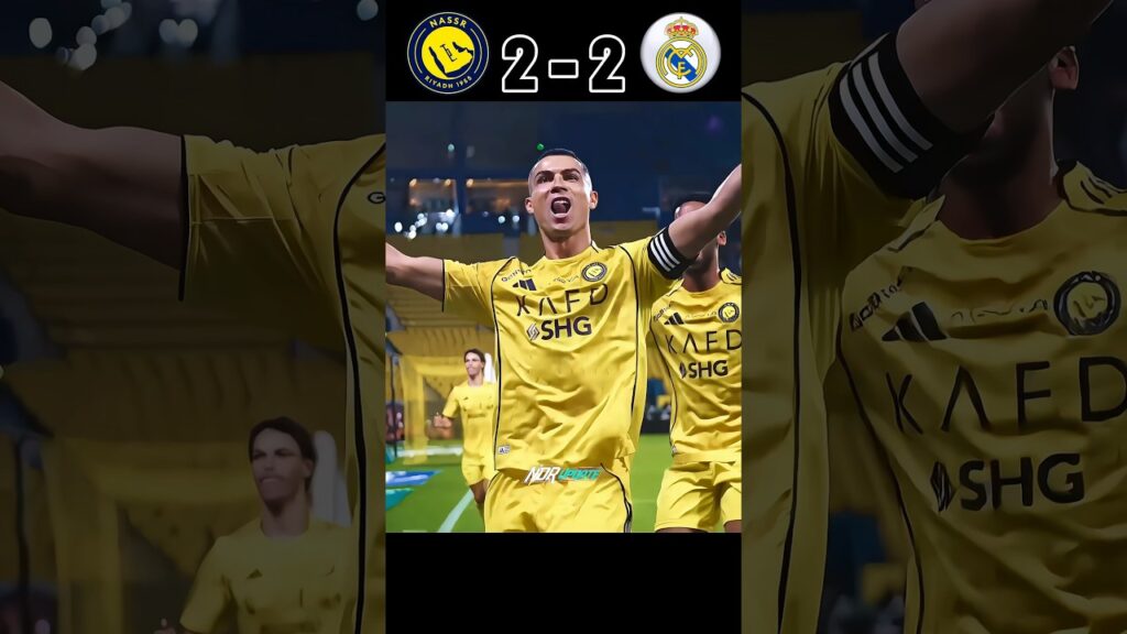Al Nassr vs Real Madrid Ronaldo x Mbappe Friendly Match 2026 Imaginary 🐐🔥
