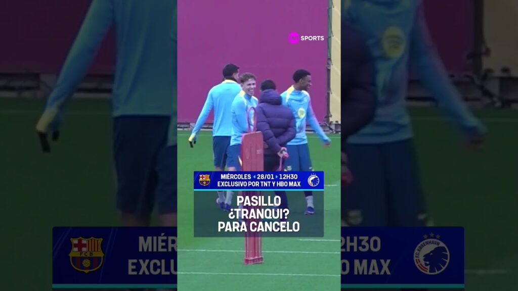 ¡EL PASILLO A JOAO CANCELO EN EL ENTRENAMIENTO DEL BARCELONA! #Shorts