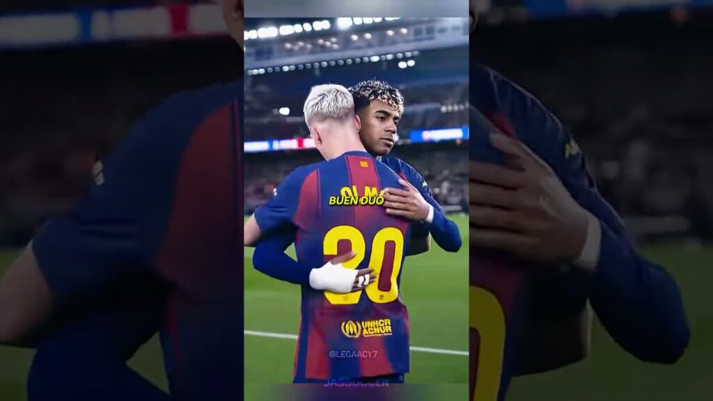 LAMINE YAMAL 🤝 DANI OLMO