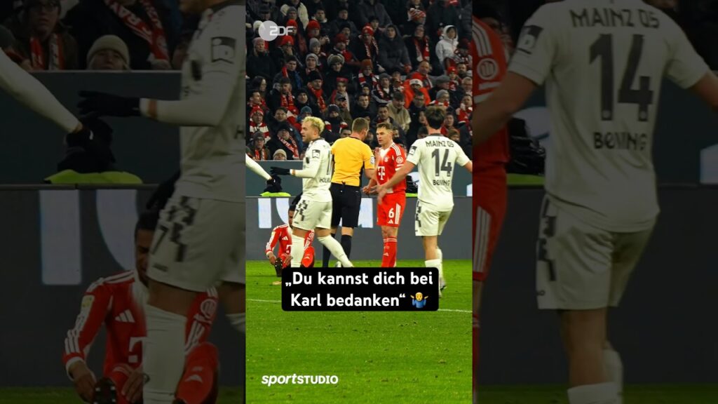 Ob sich Kimmich bei Lennart Karl bedankt hat 🤔🤷‍♂️