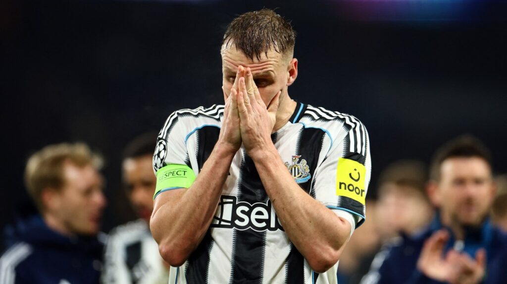 Newcastle frustrated by Champions League draw with PSG