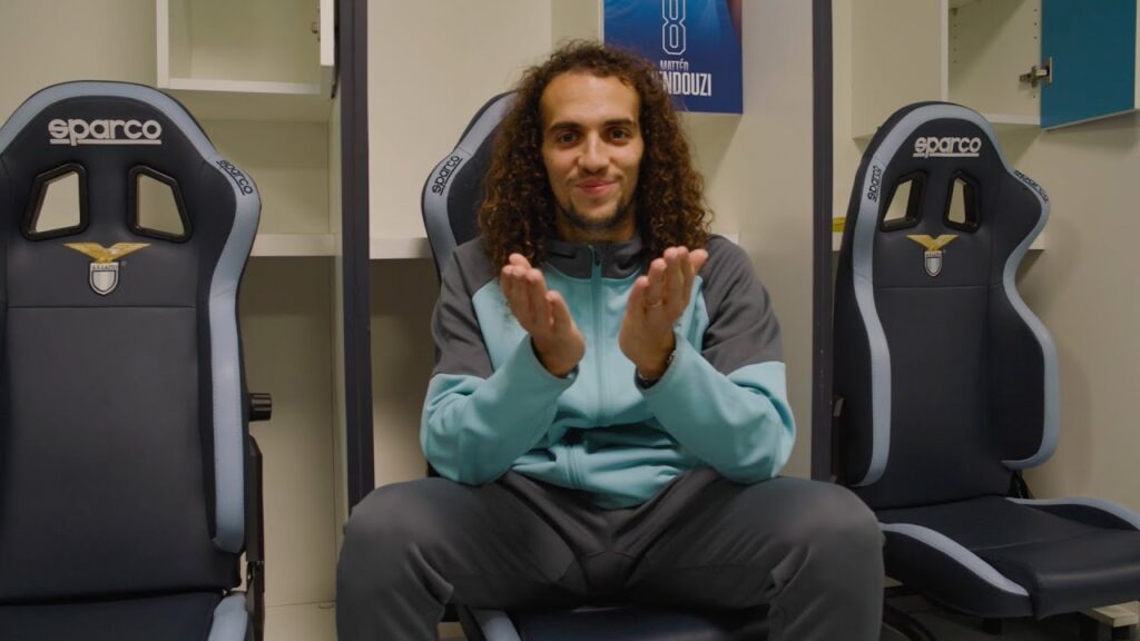 🩵​ IL SALUTO DI MATTÉO GUENDOUZI