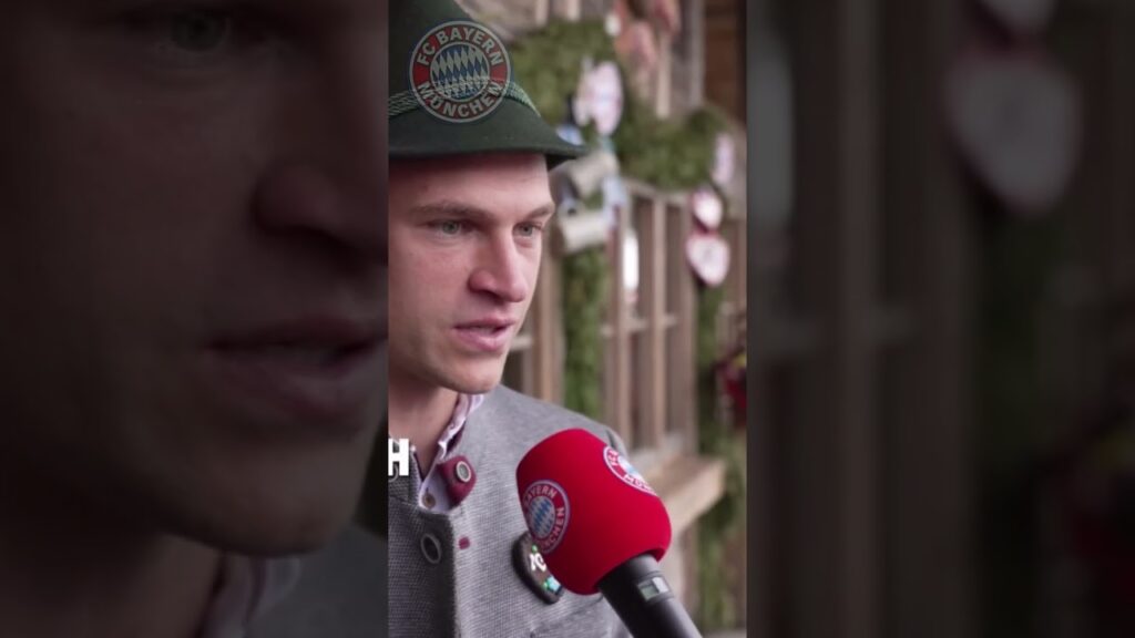 JOSHUA KIMMICH AND HIS WIFE ON OCTOBERFEST #football #bayern #soccer #luisdiaz #fcbayern #bundesliga