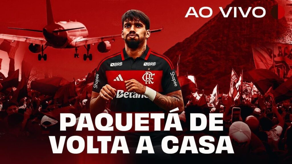 🔴 AO VIVO: CHEGADA DE LUCAS PAQUETÁ - EXCLUSIVO NA FLAMENGO TV | 29/01/26