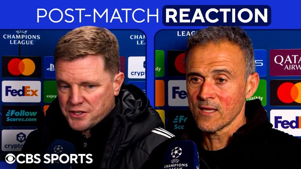 "We NEED to improve." Enrique | PSG vs. Newcastle post-match | CBS Sports Golazo