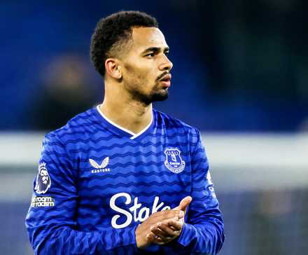 Everton winger Iliman Ndiaye