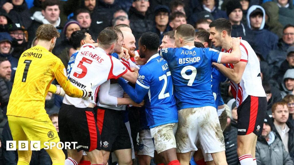 Portsmouth and Southampton charged over fracas between players