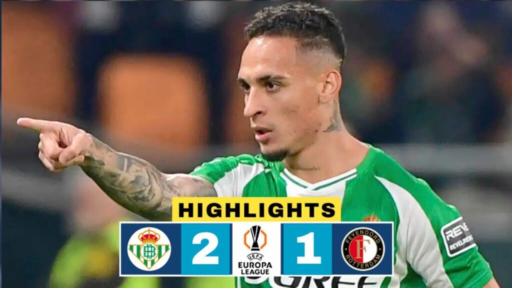 Real Betis vs Feyenoord 2-1 Résumen | Antony Goal | Europa League 2025-26 Highlights | Ezzalzouli