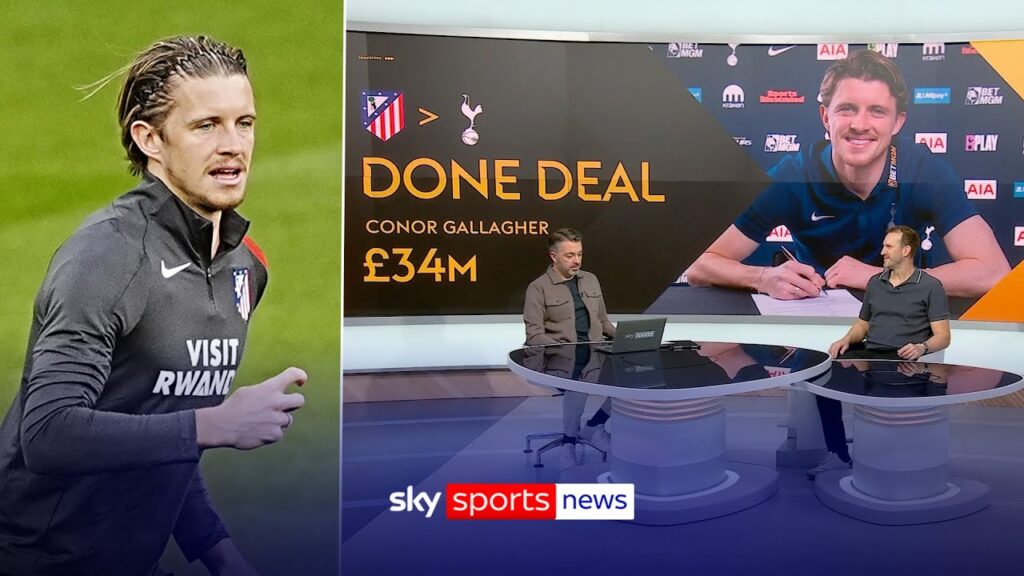 "He's a perfect fit" | Conor Gallagher completes his move to Spurs