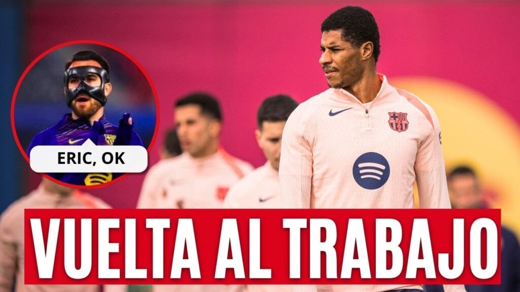 El BARÇA vuelve al trabajo tras ganar al COPENHAGUE 💪🔵🔴 ERIC GARCIA, OK | Entrenamiento FC Barcelona