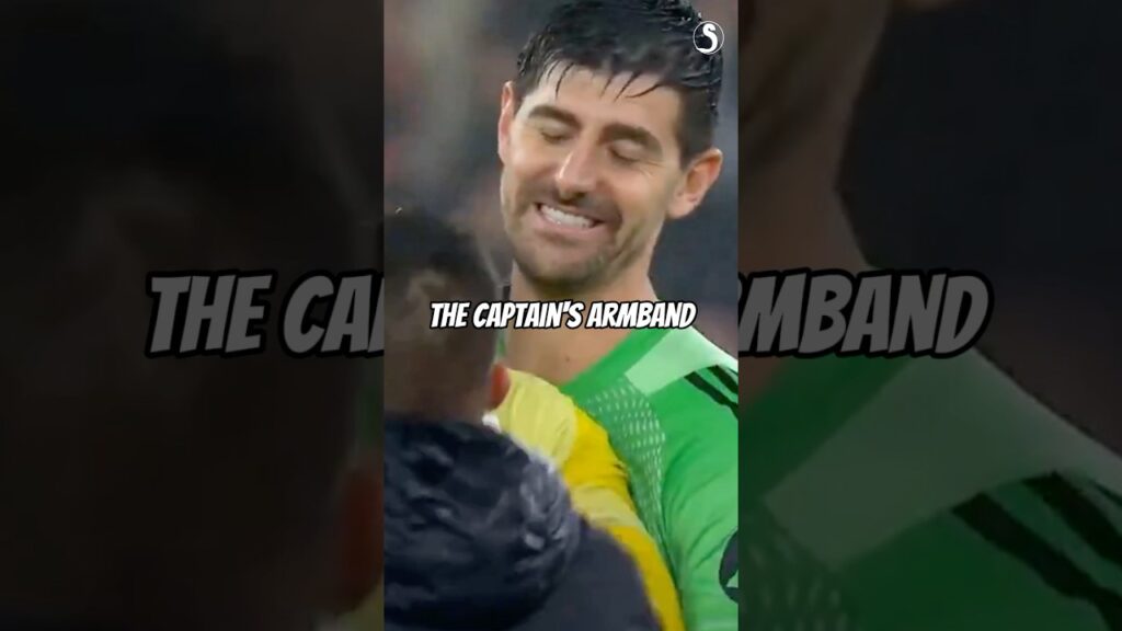 Thibaut Courtois is the only sensible player left in the Real Madrid squad😥