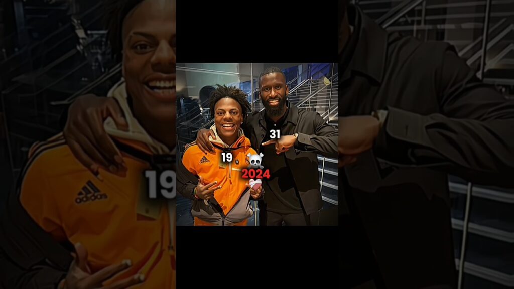 Ishowspeed X Rudiger☠️❤️🩹 #shorts #viral #funny #trending