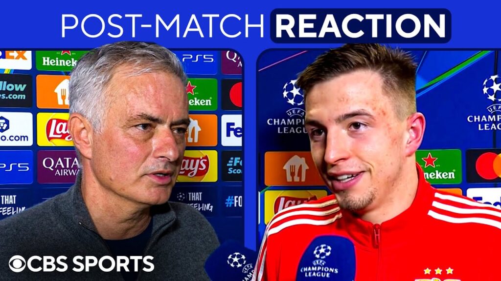 "Happier than ever," José Mourinho on Goalkeeper GOAL, DRAMATIC win | CBS Sports Golazo