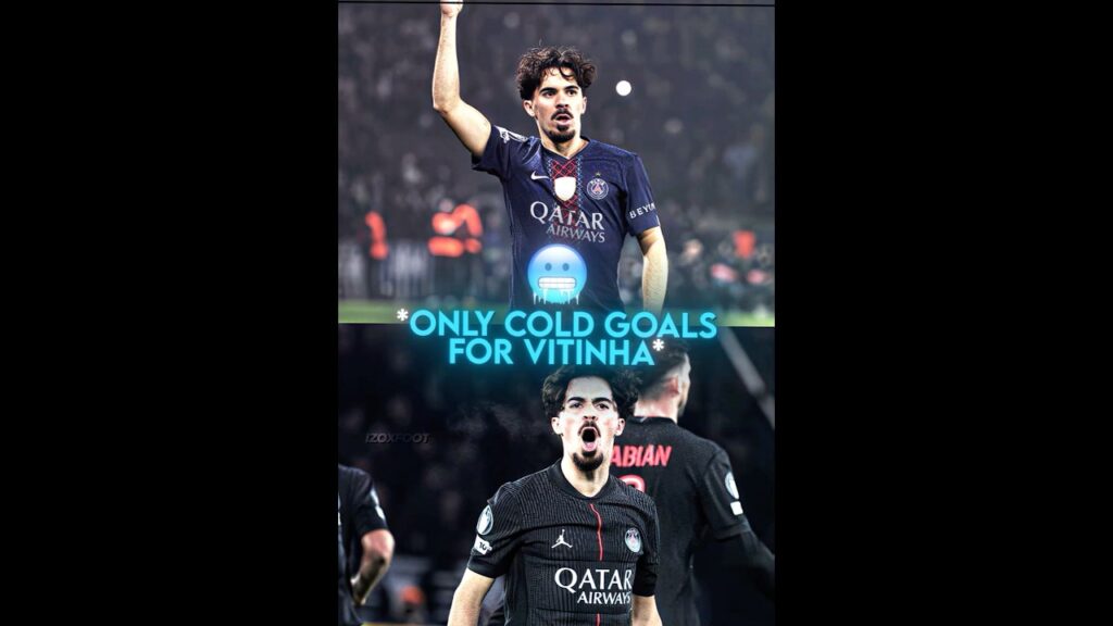 Vitinha only scores cold goals 🥶🔥