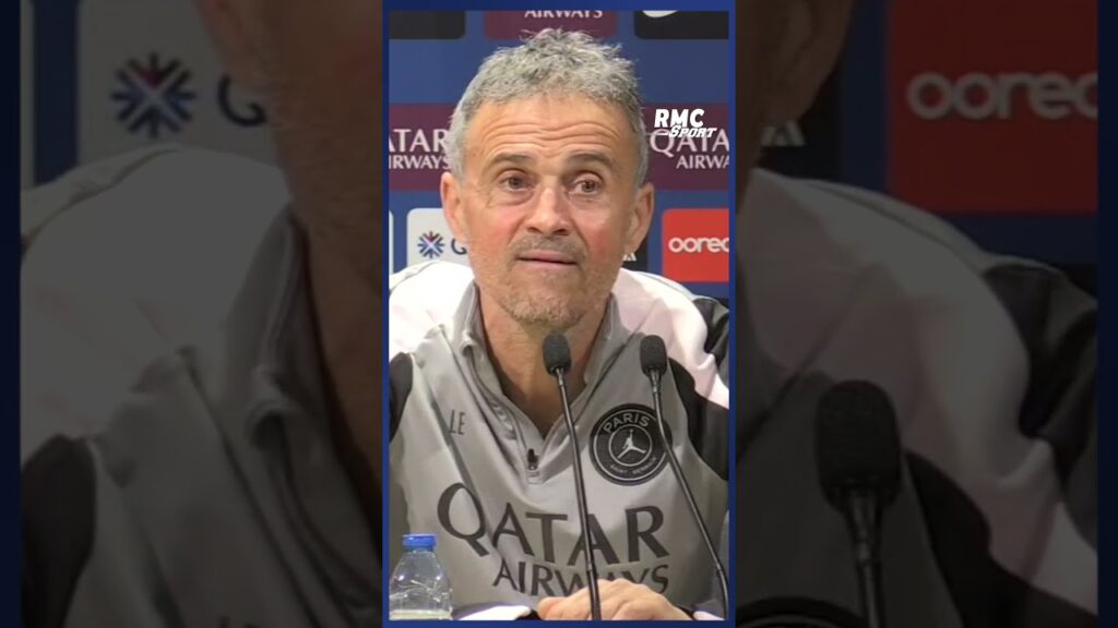 🔴🔵 Luis Enrique pose une colle aux journalistes en conf' 😂