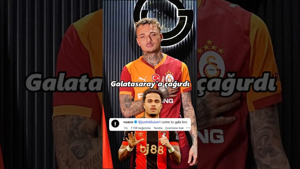Noa Lang dünya yıldızını Galatasaray'a çağırdı #shorts #futbol #noalang