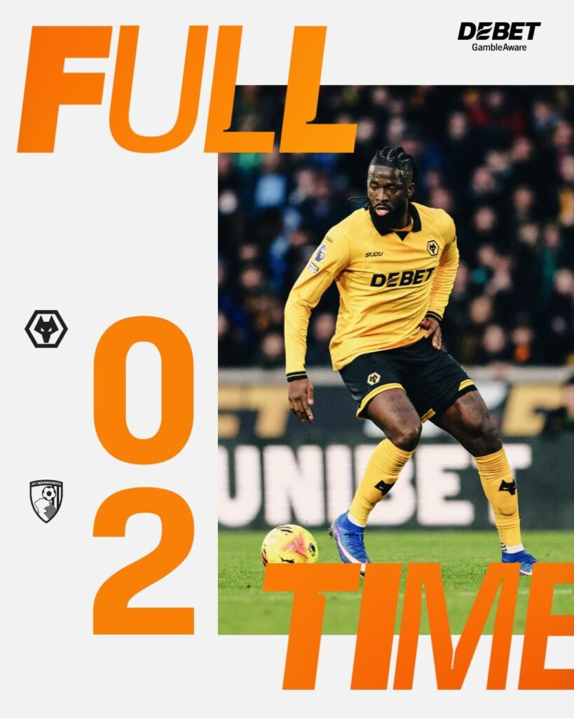 Post Match Thread. Wolves 0-2 Bournemouth