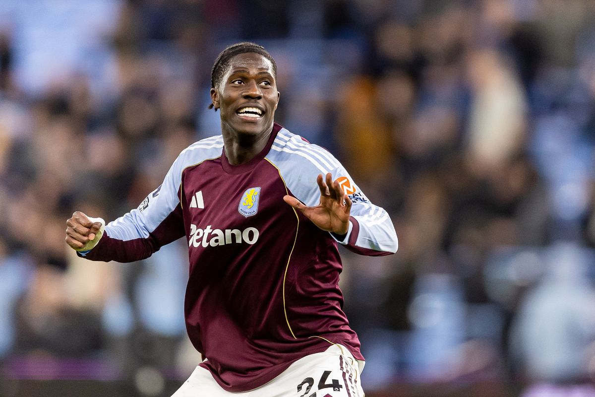 Aston Villa's Amadou Onana