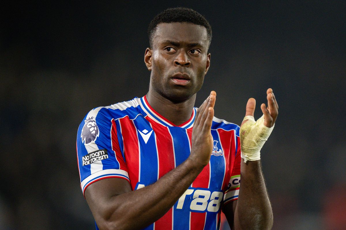 Marc Guehi of Crystal Palace during the Premier League match between Leeds United and Crystal Palace at Elland Road on December 20, 2025 in Leeds, United Kingdom