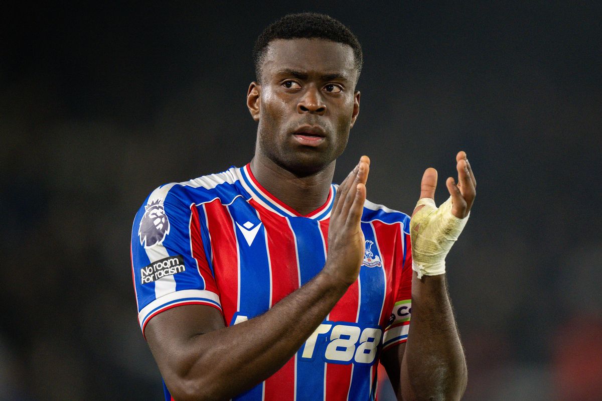 Marc Guehi of Crystal Palace during the Premier League match between Leeds United and Crystal Palace at Elland Road on December 20, 2025 in Leeds, United Kingdom